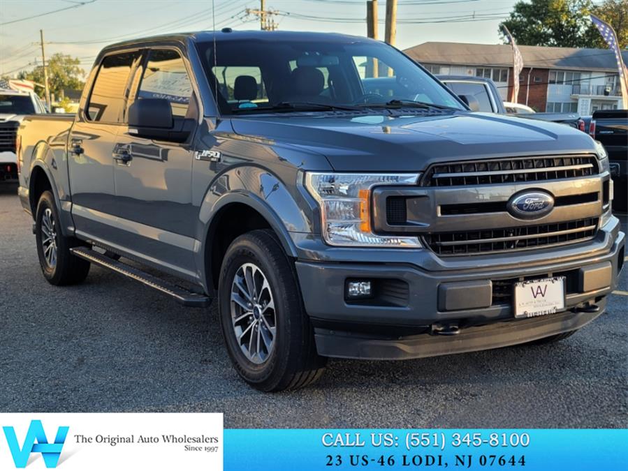 2018 Ford F-150 XLT 4WD SuperCrew 5.5'' Box, available for sale in Lodi, New Jersey | AW Auto & Truck Wholesalers, Inc. Lodi, New Jersey 2018 Ford F-150 XLT 4WD SuperCrew 5.5'' Box, available for sale in Lodi, New Jersey | AW Auto & Truck Wholesalers, Inc. Lodi, New Jersey