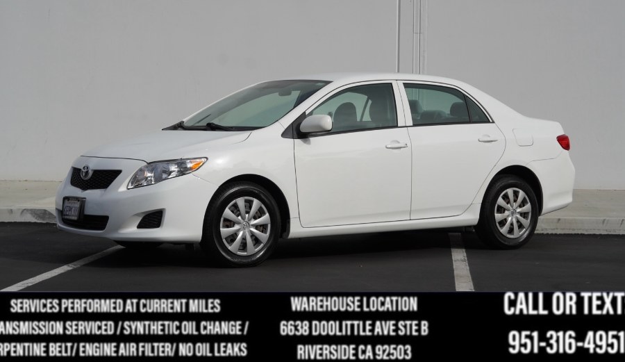 2009 Toyota Corolla LE (ONE OWNER) 4dr Sdn Auto, available for sale in Riverside, California | Big Timin Motors LLC. Riverside, California 2009 Toyota Corolla LE (ONE OWNER) 4dr Sdn Auto, available for sale in Riverside, California | Big Timin Motors LLC. Riverside, California