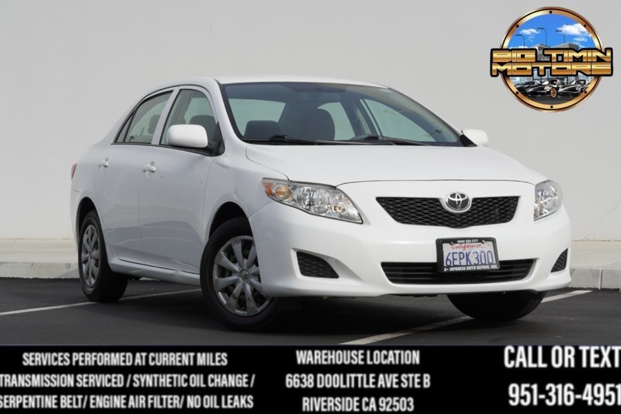 2009 Toyota Corolla LE (ONE OWNER) 4dr Sdn Auto, available for sale in Riverside, California | Big Timin Motors LLC. Riverside, California 2009 Toyota Corolla LE (ONE OWNER) 4dr Sdn Auto, available for sale in Riverside, California | Big Timin Motors LLC. Riverside, California