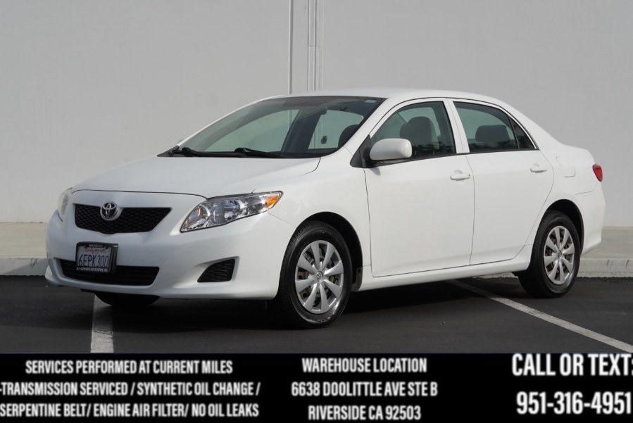 2009 Toyota Corolla LE (ONE OWNER) 4dr Sdn Auto, available for sale in Riverside, California | Big Timin Motors LLC. Riverside, California 2009 Toyota Corolla LE (ONE OWNER) 4dr Sdn Auto, available for sale in Riverside, California | Big Timin Motors LLC. Riverside, California