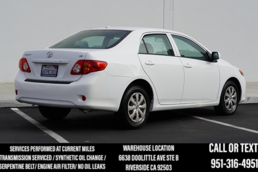 2009 Toyota Corolla LE (ONE OWNER) 4dr Sdn Auto, available for sale in Riverside, California | Big Timin Motors LLC. Riverside, California 2009 Toyota Corolla LE (ONE OWNER) 4dr Sdn Auto, available for sale in Riverside, California | Big Timin Motors LLC. Riverside, California