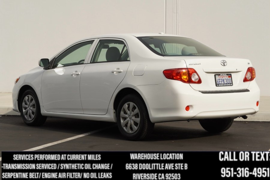2009 Toyota Corolla LE (ONE OWNER) 4dr Sdn Auto, available for sale in Riverside, California | Big Timin Motors LLC. Riverside, California 2009 Toyota Corolla LE (ONE OWNER) 4dr Sdn Auto, available for sale in Riverside, California | Big Timin Motors LLC. Riverside, California