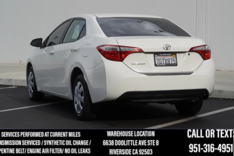 2014 Toyota Corolla LE 4dr Sdn, available for sale in Riverside, California | Big Timin Motors LLC. Riverside, California 2014 Toyota Corolla LE 4dr Sdn, available for sale in Riverside, California | Big Timin Motors LLC. Riverside, California