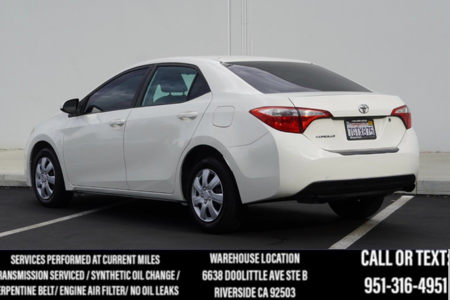 2014 Toyota Corolla LE 4dr Sdn, available for sale in Riverside, California | Big Timin Motors LLC. Riverside, California 2014 Toyota Corolla LE 4dr Sdn, available for sale in Riverside, California | Big Timin Motors LLC. Riverside, California