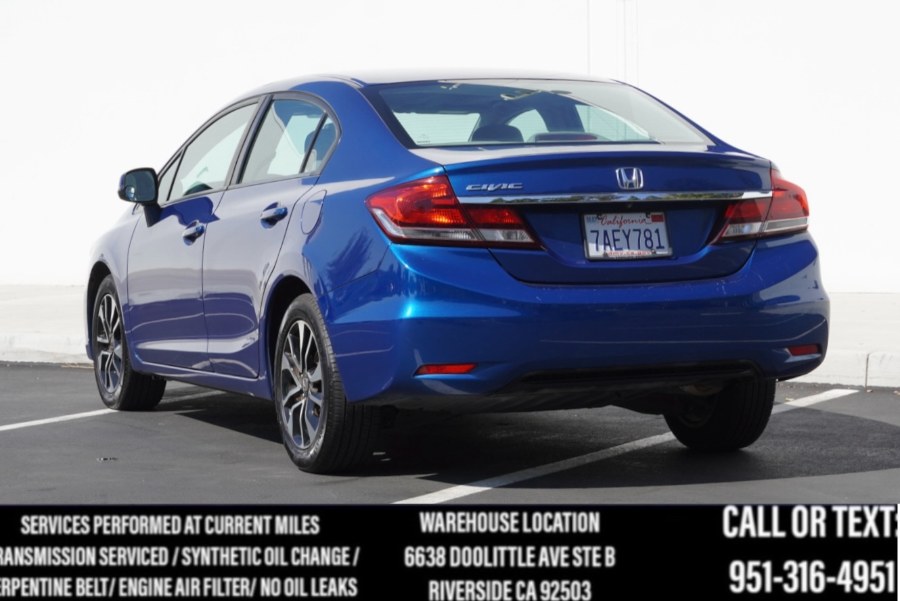 2013 Honda Civic Sdn EX EX (SUNROOF), available for sale in Riverside, California | Big Timin Motors LLC. Riverside, California 2013 Honda Civic Sdn EX EX (SUNROOF), available for sale in Riverside, California | Big Timin Motors LLC. Riverside, California