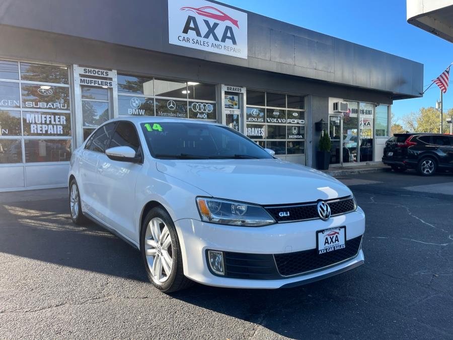 2014 Volkswagen Jetta Sedan 4dr DSG GLI PZEV, available for sale in Bloomfield, Connecticut | AXA Car Sales and Repair LLC. Bloomfield, Connecticut
