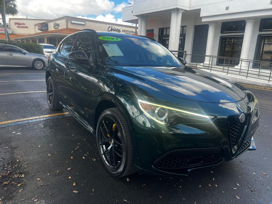 2021 Alfa Romeo Stelvio Ti AWD, available for sale in Hialeah, Florida | The Palm Motors LLC. Hialeah, Florida 2021 Alfa Romeo Stelvio Ti AWD, available for sale in Hialeah, Florida | The Palm Motors LLC. Hialeah, Florida