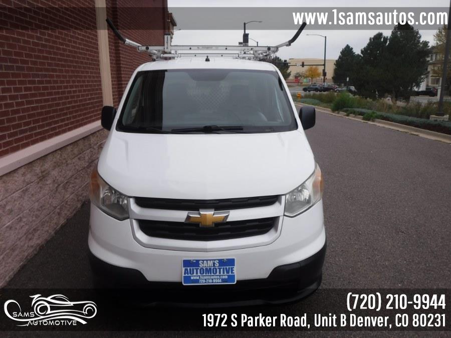 2016 Chevrolet City Express Cargo Van FWD 115" LT, available for sale in Denver, Colorado | Sam's Automotive. Denver, Colorado 2016 Chevrolet City Express Cargo Van FWD 115" LT, available for sale in Denver, Colorado | Sam's Automotive. Denver, Colorado