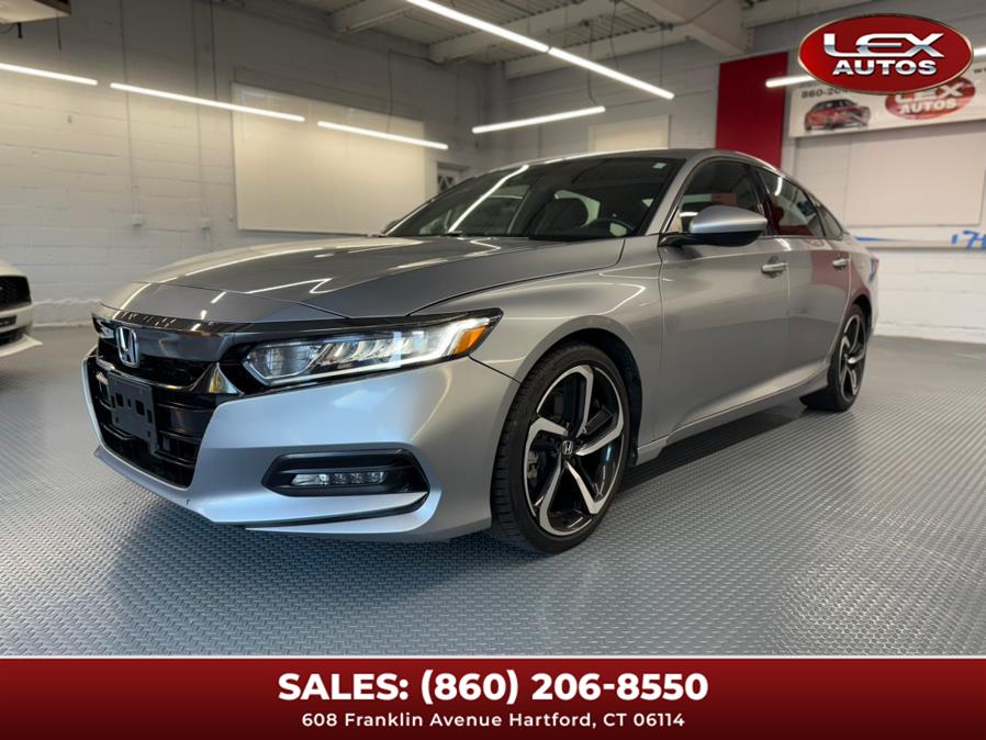 2019 Honda Accord Sedan Sport 1.5T CVT, available for sale in Hartford, Connecticut | Lex Autos LLC. Hartford, Connecticut 2019 Honda Accord Sedan Sport 1.5T CVT, available for sale in Hartford, Connecticut | Lex Autos LLC. Hartford, Connecticut
