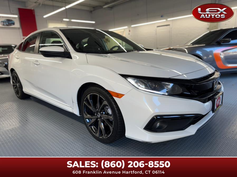 2021 Honda Civic Sedan Sport CVT, available for sale in Hartford, Connecticut | Lex Autos LLC. Hartford, Connecticut 2021 Honda Civic Sedan Sport CVT, available for sale in Hartford, Connecticut | Lex Autos LLC. Hartford, Connecticut