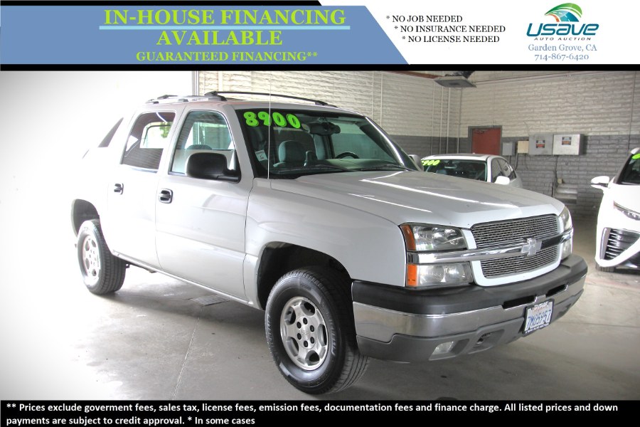 2004 Chevrolet Avalanche 1500 5dr Crew Cab 130" WB, available for sale in Garden Grove, California | U Save Auto Auction. Garden Grove, California