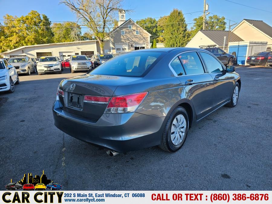 2012 Honda Accord Sdn 4dr I4 Auto LX, available for sale in East Windsor, Connecticut | Car City LLC. East Windsor, Connecticut 2012 Honda Accord Sdn 4dr I4 Auto LX, available for sale in East Windsor, Connecticut | Car City LLC. East Windsor, Connecticut