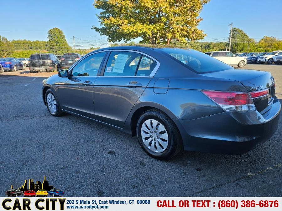 2012 Honda Accord Sdn 4dr I4 Auto LX, available for sale in East Windsor, Connecticut | Car City LLC. East Windsor, Connecticut 2012 Honda Accord Sdn 4dr I4 Auto LX, available for sale in East Windsor, Connecticut | Car City LLC. East Windsor, Connecticut