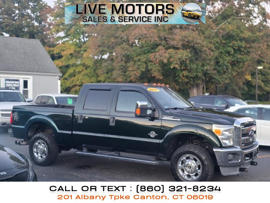 2012 Ford Super Duty F-350 SRW 4WD Crew Cab 172" XLT, available for sale in Canton, Connecticut | Live Motors Sales and Service INC. Canton, Connecticut 2012 Ford Super Duty F-350 SRW 4WD Crew Cab 172" XLT, available for sale in Canton, Connecticut | Live Motors Sales and Service INC. Canton, Connecticut