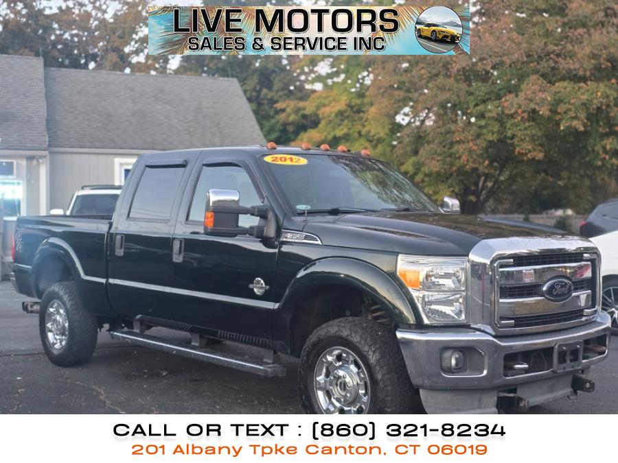 2012 Ford Super Duty F-350 SRW 4WD Crew Cab 172" XLT, available for sale in Canton, Connecticut | Live Motors Sales and Service INC. Canton, Connecticut 2012 Ford Super Duty F-350 SRW 4WD Crew Cab 172" XLT, available for sale in Canton, Connecticut | Live Motors Sales and Service INC. Canton, Connecticut