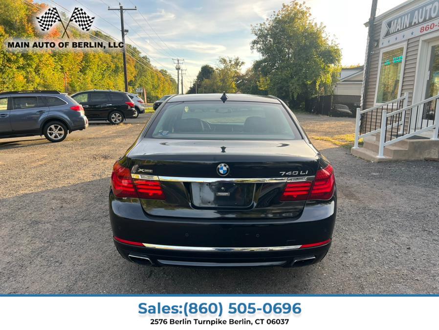 2013 BMW 7 Series 4dr Sdn 740Li xDrive AWD, available for sale in Berlin, Connecticut | Main Auto of Berlin. Berlin, Connecticut 2013 BMW 7 Series 4dr Sdn 740Li xDrive AWD, available for sale in Berlin, Connecticut | Main Auto of Berlin. Berlin, Connecticut