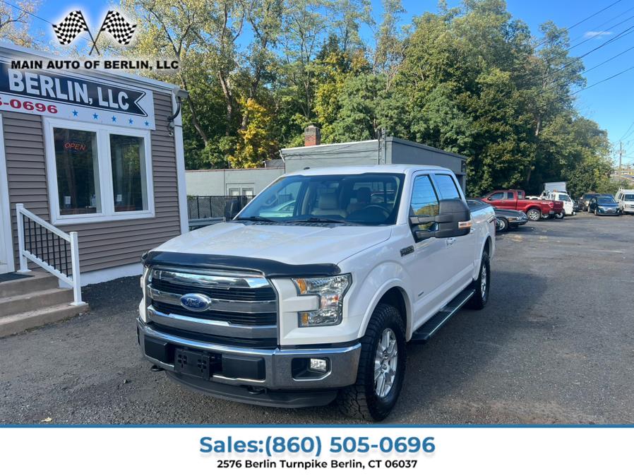2016 Ford F-150 4WD SuperCrew 157" Lariat, available for sale in Berlin, Connecticut | Main Auto of Berlin. Berlin, Connecticut 2016 Ford F-150 4WD SuperCrew 157" Lariat, available for sale in Berlin, Connecticut | Main Auto of Berlin. Berlin, Connecticut