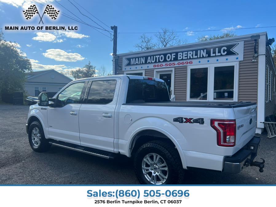 2016 Ford F-150 4WD SuperCrew 157" Lariat, available for sale in Berlin, Connecticut | Main Auto of Berlin. Berlin, Connecticut 2016 Ford F-150 4WD SuperCrew 157" Lariat, available for sale in Berlin, Connecticut | Main Auto of Berlin. Berlin, Connecticut