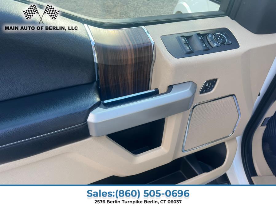 2016 Ford F-150 4WD SuperCrew 157" Lariat, available for sale in Berlin, Connecticut | Main Auto of Berlin. Berlin, Connecticut 2016 Ford F-150 4WD SuperCrew 157" Lariat, available for sale in Berlin, Connecticut | Main Auto of Berlin. Berlin, Connecticut
