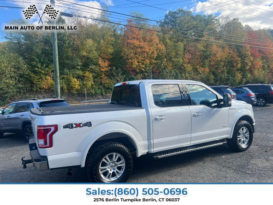 2016 Ford F-150 4WD SuperCrew 157" Lariat, available for sale in Berlin, Connecticut | Main Auto of Berlin. Berlin, Connecticut 2016 Ford F-150 4WD SuperCrew 157" Lariat, available for sale in Berlin, Connecticut | Main Auto of Berlin. Berlin, Connecticut