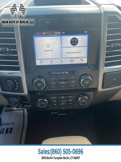 2016 Ford F-150 4WD SuperCrew 157" Lariat, available for sale in Berlin, Connecticut | Main Auto of Berlin. Berlin, Connecticut 2016 Ford F-150 4WD SuperCrew 157" Lariat, available for sale in Berlin, Connecticut | Main Auto of Berlin. Berlin, Connecticut