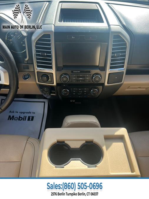 2016 Ford F-150 4WD SuperCrew 157" Lariat, available for sale in Berlin, Connecticut | Main Auto of Berlin. Berlin, Connecticut 2016 Ford F-150 4WD SuperCrew 157" Lariat, available for sale in Berlin, Connecticut | Main Auto of Berlin. Berlin, Connecticut