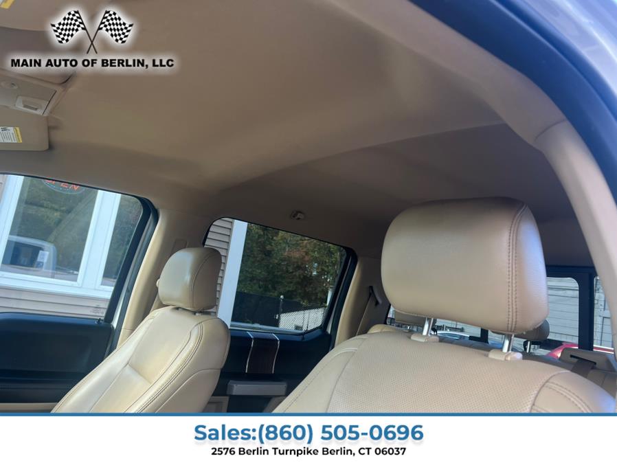 2016 Ford F-150 4WD SuperCrew 157" Lariat, available for sale in Berlin, Connecticut | Main Auto of Berlin. Berlin, Connecticut 2016 Ford F-150 4WD SuperCrew 157" Lariat, available for sale in Berlin, Connecticut | Main Auto of Berlin. Berlin, Connecticut