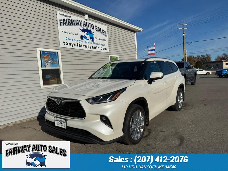 2020 Toyota Highlander Limited Limited AWD (Natl), available for sale in Hancock, Maine | Fairway Auto Sales. Hancock, Maine 2020 Toyota Highlander Limited Limited AWD (Natl), available for sale in Hancock, Maine | Fairway Auto Sales. Hancock, Maine