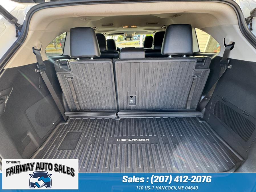 2020 Toyota Highlander Limited Limited AWD (Natl), available for sale in Hancock, Maine | Fairway Auto Sales. Hancock, Maine 2020 Toyota Highlander Limited Limited AWD (Natl), available for sale in Hancock, Maine | Fairway Auto Sales. Hancock, Maine