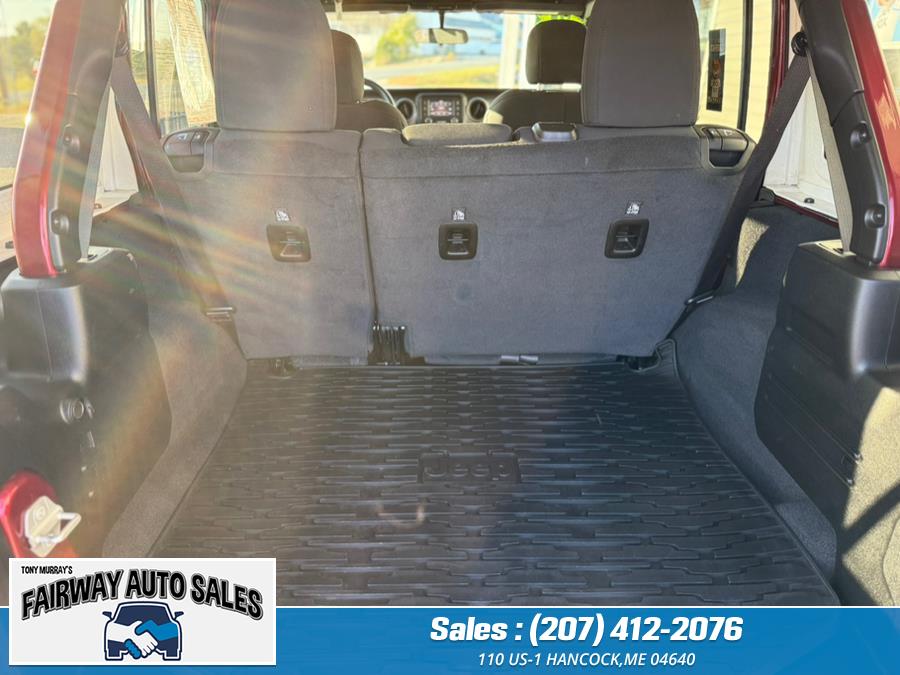 2021 Jeep Wrangler Unlimited Sport only 33K miles!! Unlimited Sport 4x4, available for sale in Hancock, Maine | Fairway Auto Sales. Hancock, Maine 2021 Jeep Wrangler Unlimited Sport only 33K miles!! Unlimited Sport 4x4, available for sale in Hancock, Maine | Fairway Auto Sales. Hancock, Maine