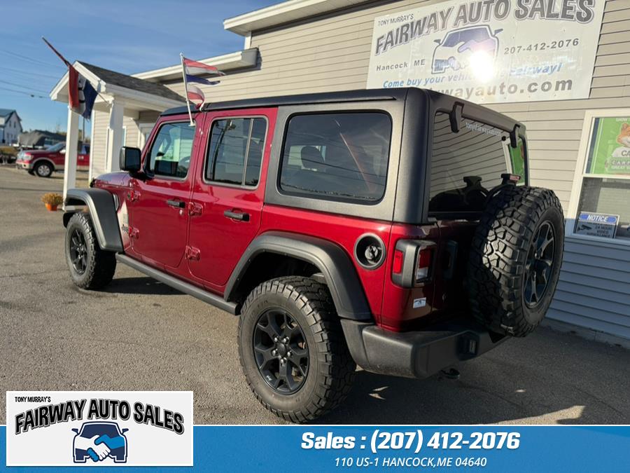 2021 Jeep Wrangler Unlimited Sport only 33K miles!! Unlimited Sport 4x4, available for sale in Hancock, Maine | Fairway Auto Sales. Hancock, Maine 2021 Jeep Wrangler Unlimited Sport only 33K miles!! Unlimited Sport 4x4, available for sale in Hancock, Maine | Fairway Auto Sales. Hancock, Maine