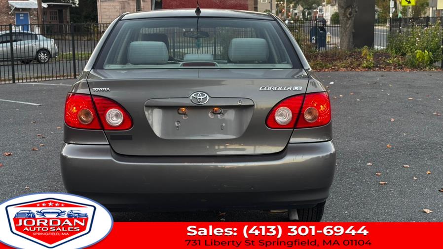2006 Toyota Corolla 4dr Sdn CE Auto (Natl), available for sale in Springfield, Massachusetts | Jordan Auto Sales. Springfield, Massachusetts 2006 Toyota Corolla 4dr Sdn CE Auto (Natl), available for sale in Springfield, Massachusetts | Jordan Auto Sales. Springfield, Massachusetts