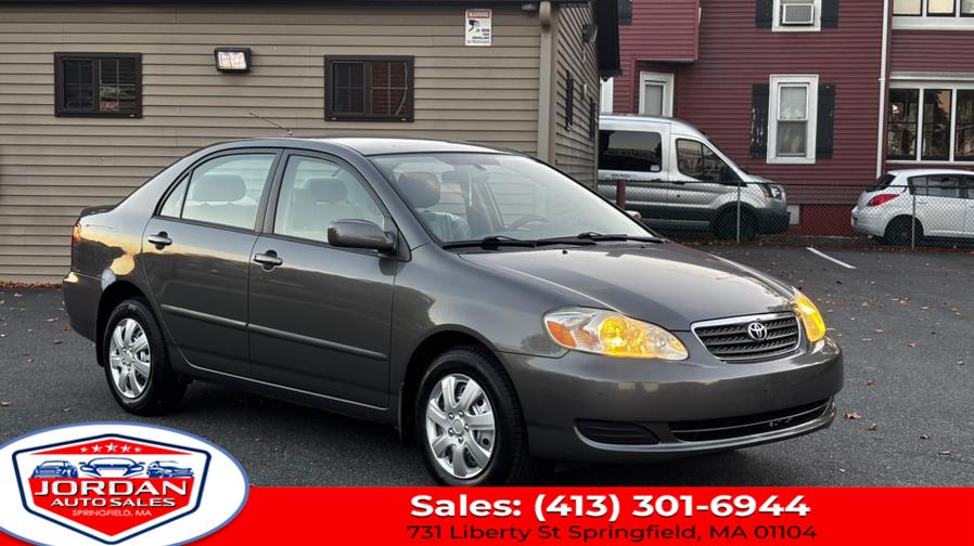 2006 Toyota Corolla 4dr Sdn CE Auto (Natl), available for sale in Springfield, Massachusetts | Jordan Auto Sales. Springfield, Massachusetts 2006 Toyota Corolla 4dr Sdn CE Auto (Natl), available for sale in Springfield, Massachusetts | Jordan Auto Sales. Springfield, Massachusetts