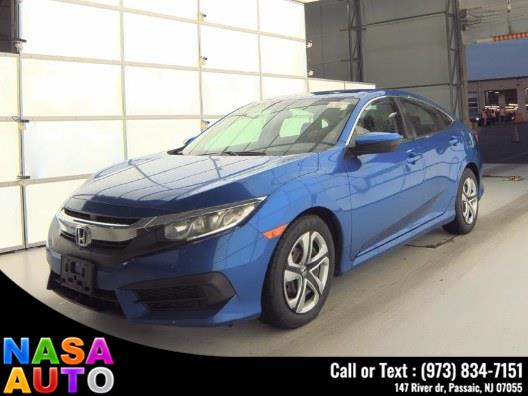 2018 Honda Civic Sedan LX CVT, available for sale in Passaic, New Jersey | Nasa Auto. Passaic, New Jersey