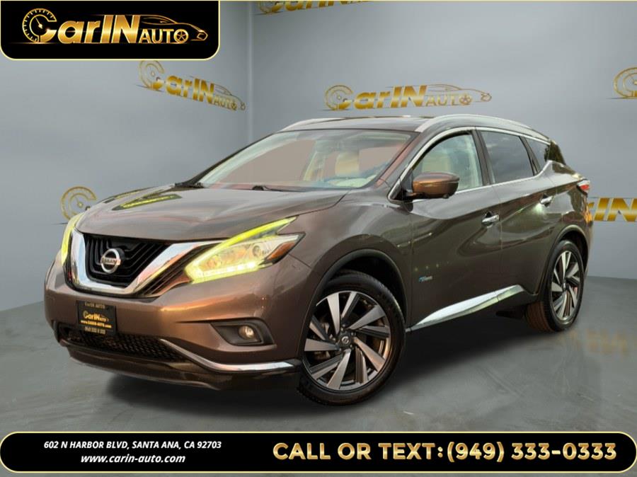 2016 Nissan Murano FWD 4dr Platinum Hybrid, available for sale in Santa Ana, California | Carin Auto. Santa Ana, California 2016 Nissan Murano FWD 4dr Platinum Hybrid, available for sale in Santa Ana, California | Carin Auto. Santa Ana, California