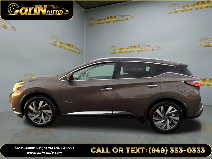 2016 Nissan Murano FWD 4dr Platinum Hybrid, available for sale in Santa Ana, California | Carin Auto. Santa Ana, California 2016 Nissan Murano FWD 4dr Platinum Hybrid, available for sale in Santa Ana, California | Carin Auto. Santa Ana, California