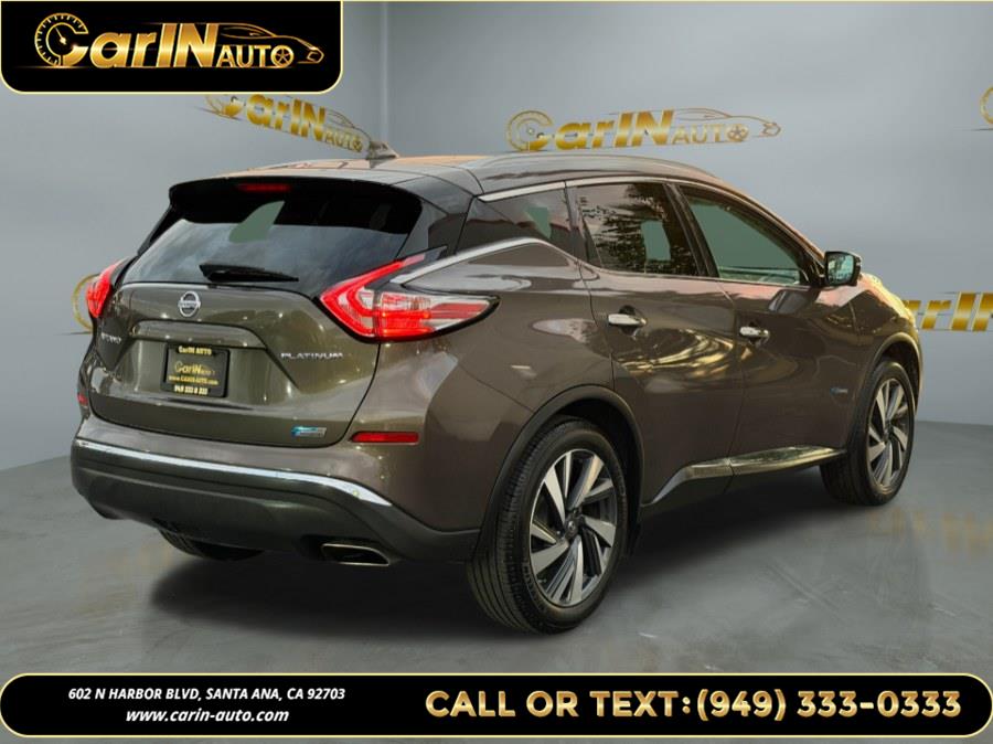 2016 Nissan Murano FWD 4dr Platinum Hybrid, available for sale in Santa Ana, California | Carin Auto. Santa Ana, California 2016 Nissan Murano FWD 4dr Platinum Hybrid, available for sale in Santa Ana, California | Carin Auto. Santa Ana, California