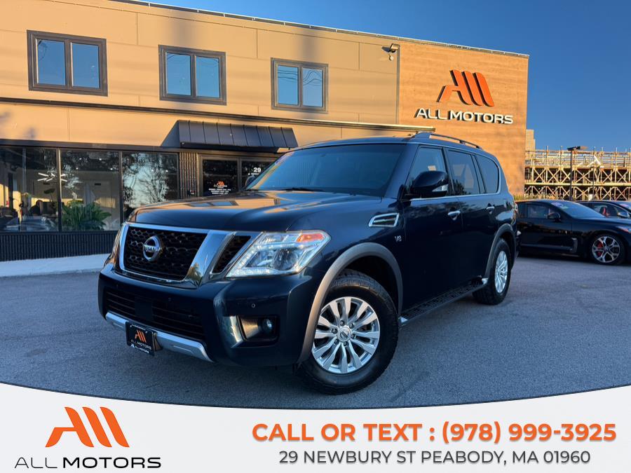 2017 Nissan Armada 4x4 SV, available for sale in Peabody, Massachusetts | All Motors. Peabody, Massachusetts