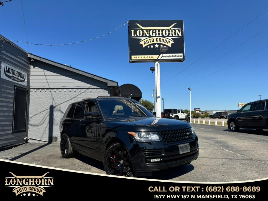 Used 2015 Land Rover Range Rover in Mansfield, Texas | Longhorn Auto Group. Mansfield, Texas