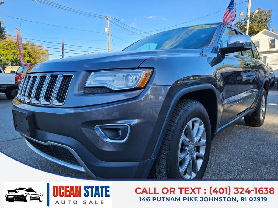 2015 Jeep Grand Cherokee 4WD 4dr Limited, available for sale in Johnston, Rhode Island | Ocean State Auto Sales. Johnston, Rhode Island