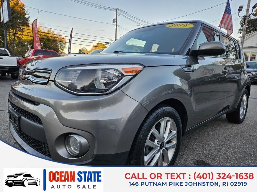 2018 Kia Soul + Auto, available for sale in Johnston, Rhode Island | Ocean State Auto Sales. Johnston, Rhode Island