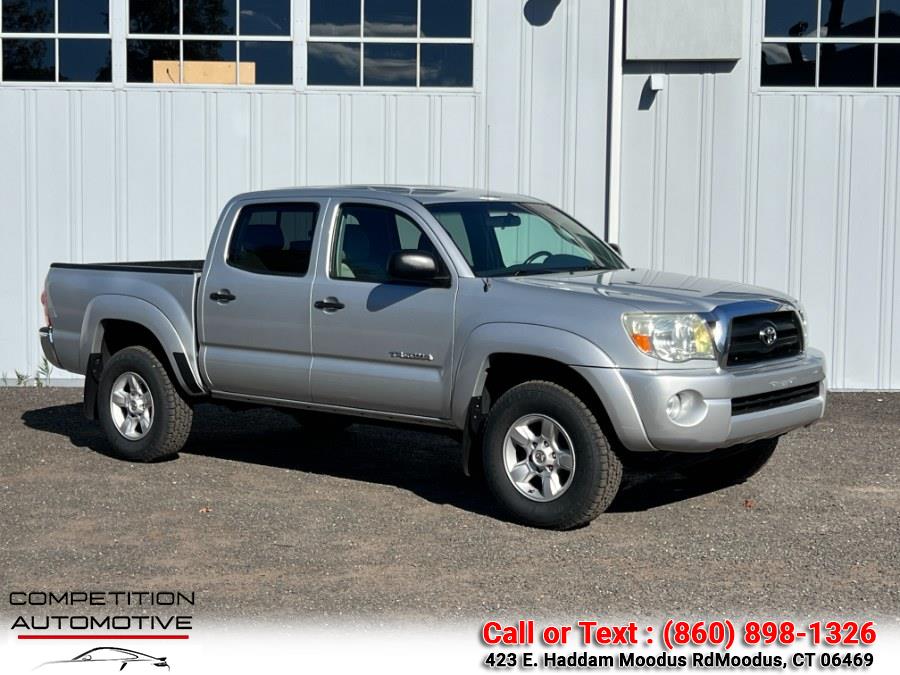 2005 Toyota Tacoma Double 128" Auto 4WD, available for sale in Moodus, Connecticut | Competition Automotive of CT LLC. Moodus, Connecticut