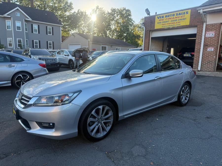 2014 Honda Accord Sedan 4dr I4 CVT Sport, available for sale in Hartford, Connecticut | VEB Auto Sales. Hartford, Connecticut