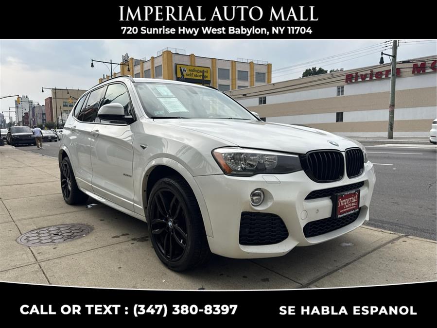 2017 BMW X3 xDrive28i Sports Activity Vehicle, available for sale in West Babylon, New York | Imperial Auto Mall. West Babylon, New York 2017 BMW X3 xDrive28i Sports Activity Vehicle, available for sale in West Babylon, New York | Imperial Auto Mall. West Babylon, New York