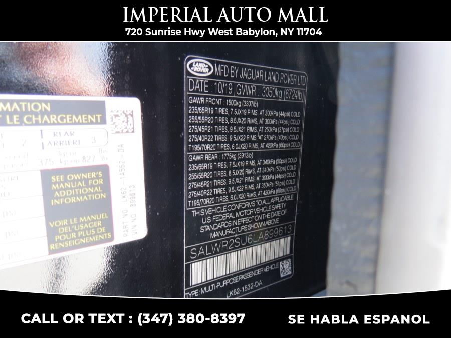 2020 Land Rover Range Rover Sport Turbo i6 MHEV HSE, available for sale in West Babylon, New York | Imperial Auto Mall. West Babylon, New York 2020 Land Rover Range Rover Sport Turbo i6 MHEV HSE, available for sale in West Babylon, New York | Imperial Auto Mall. West Babylon, New York