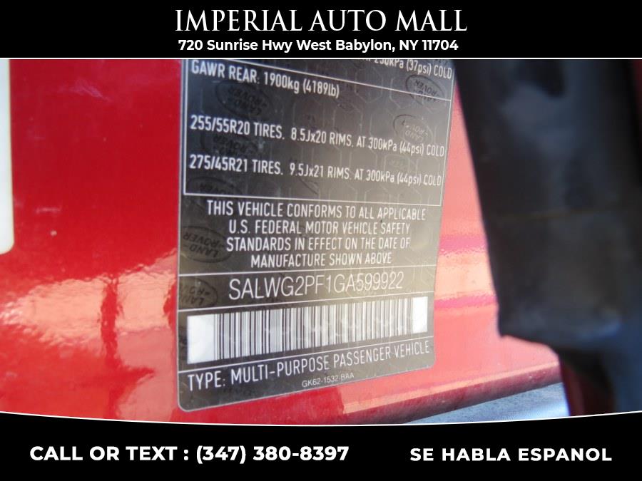 2016 Land Rover Range Rover Sport 4WD 4dr V6 SE, available for sale in West Babylon, New York | Imperial Auto Mall. West Babylon, New York 2016 Land Rover Range Rover Sport 4WD 4dr V6 SE, available for sale in West Babylon, New York | Imperial Auto Mall. West Babylon, New York