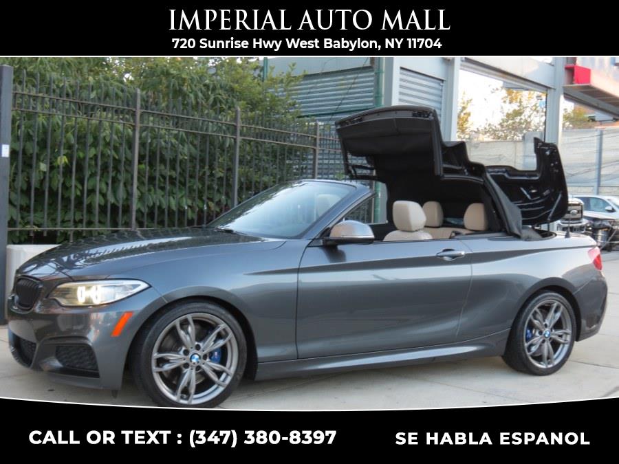 2016 BMW 2 Series 2dr Conv M235i RWD, available for sale in West Babylon, New York | Imperial Auto Mall. West Babylon, New York 2016 BMW 2 Series 2dr Conv M235i RWD, available for sale in West Babylon, New York | Imperial Auto Mall. West Babylon, New York