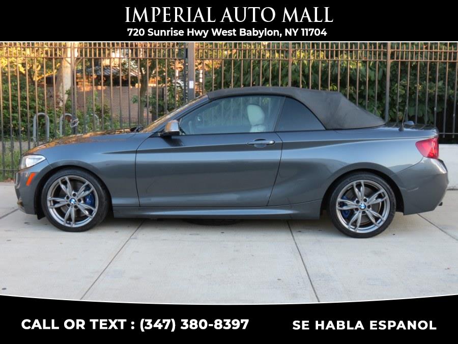 2016 BMW 2 Series 2dr Conv M235i RWD, available for sale in West Babylon, New York | Imperial Auto Mall. West Babylon, New York 2016 BMW 2 Series 2dr Conv M235i RWD, available for sale in West Babylon, New York | Imperial Auto Mall. West Babylon, New York