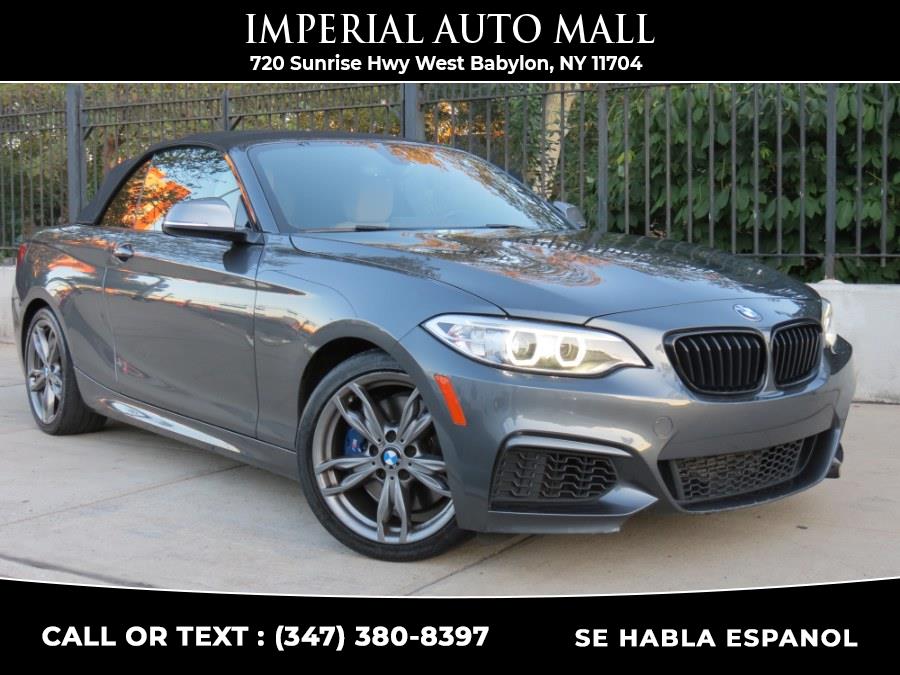 2016 BMW 2 Series 2dr Conv M235i RWD, available for sale in West Babylon, New York | Imperial Auto Mall. West Babylon, New York 2016 BMW 2 Series 2dr Conv M235i RWD, available for sale in West Babylon, New York | Imperial Auto Mall. West Babylon, New York
