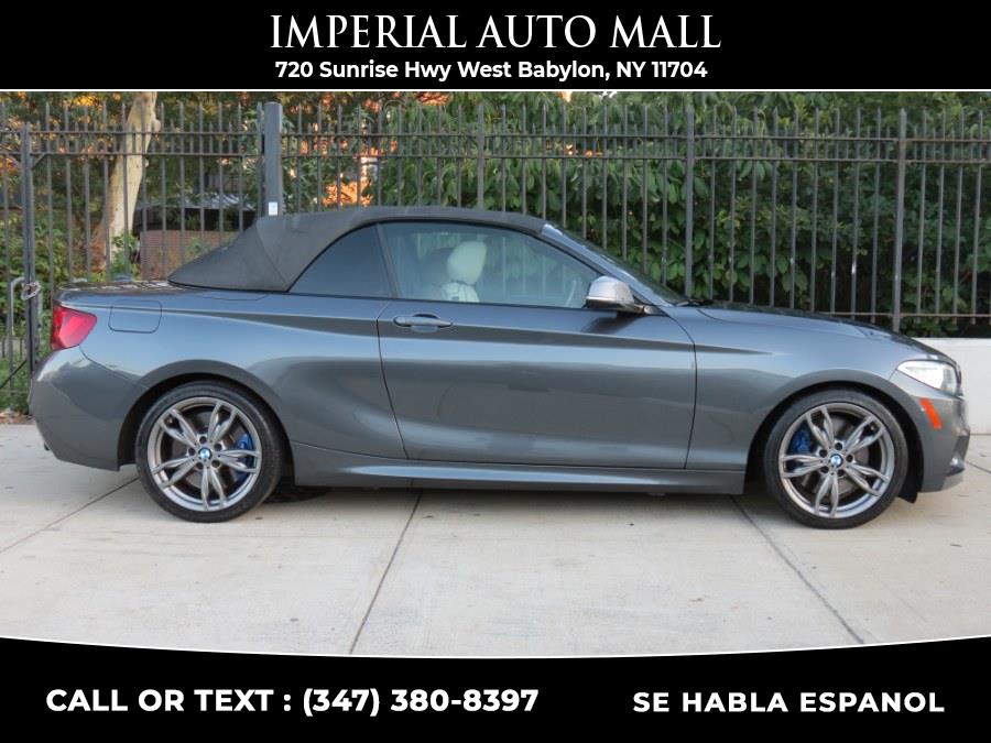 2016 BMW 2 Series 2dr Conv M235i RWD, available for sale in West Babylon, New York | Imperial Auto Mall. West Babylon, New York 2016 BMW 2 Series 2dr Conv M235i RWD, available for sale in West Babylon, New York | Imperial Auto Mall. West Babylon, New York
